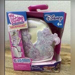 Real Littles Backpack Disney Princess With 6 Mini Real Stationery Surprises  NEW